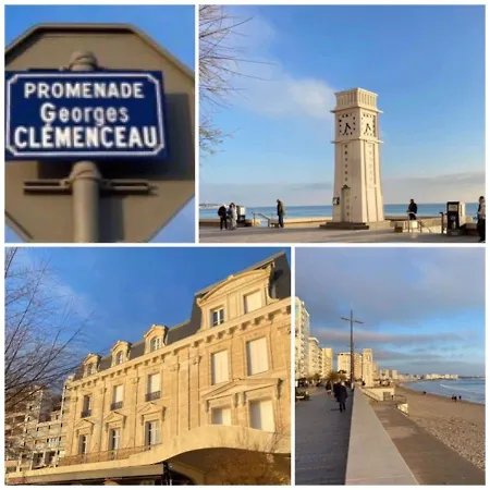 Studio Tout Equipe Emplacement Parfait Sur La Baie Des Sables 아파트 *